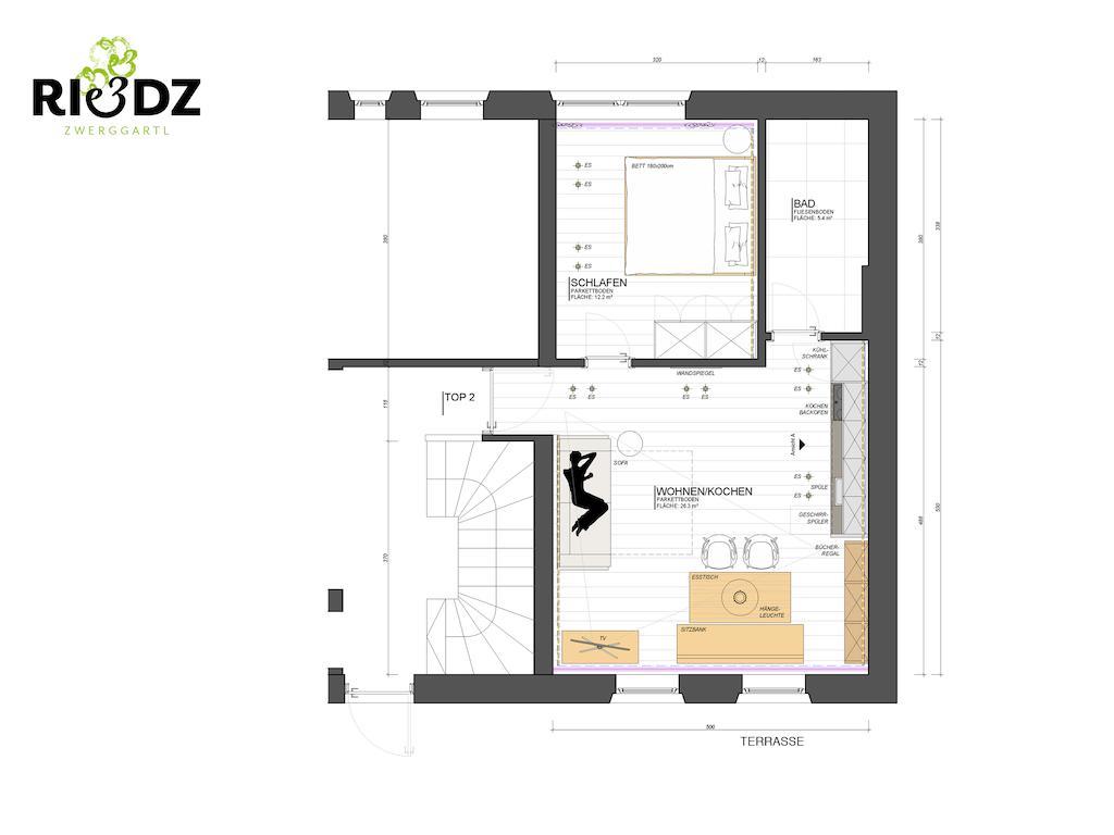 Riedz Apartments Innsbruck- Zentrales Apartmenthaus Mit Gruener Oase Værelse billede